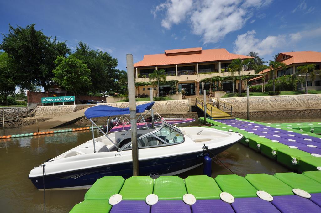 Maeklong Marina Resort Ratchaburi Bagian luar foto